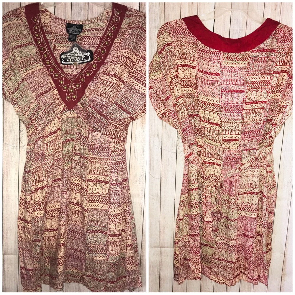 Angie by Urban Outfitters Kaftan Dress Sz M